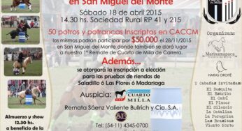 2° Remate de Cuarto de Milla