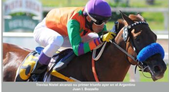 Trevisa Nistel, Consumidora de ELECTRONIC, Ganadora en el Hipódromo de San Isidro