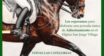 Presencia Adiestramiento en el Hípico San Jorge Village.