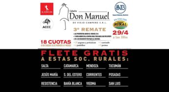 Remate de Caballos Criollos de Cabaña «Don Manuel» de Viejo Campero SRL, Castelli – Bs. As.