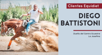 Diego Battistoni usa y recomienda Equidiet