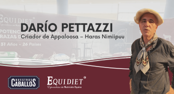 Darío Pettazzi en la Expo: premios y nutrición