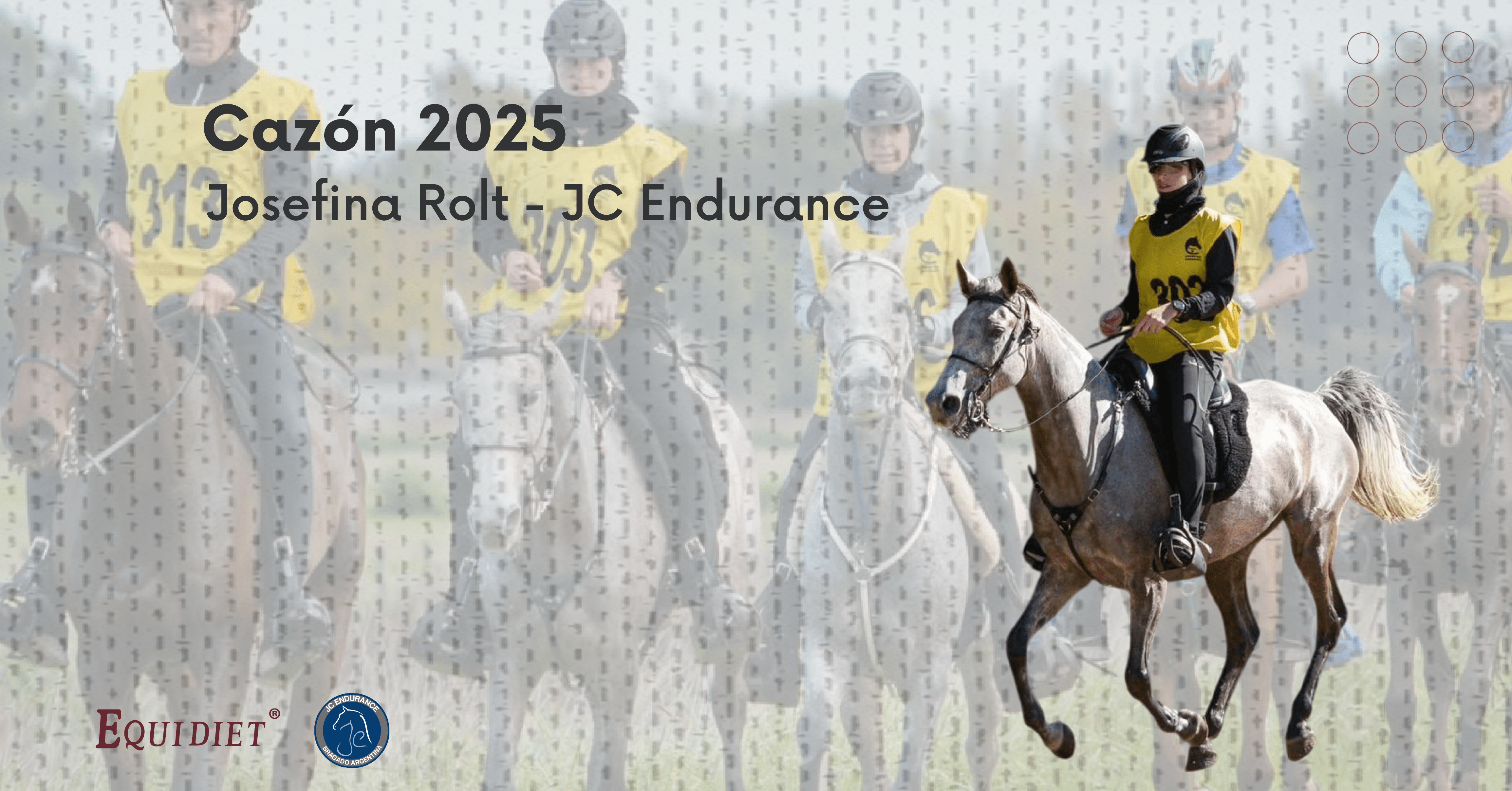 JC Endurance: grandes logros en Cazón con Equidiet