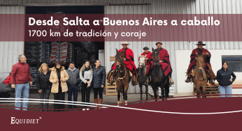 Los marcheros llegaron a Equidiet