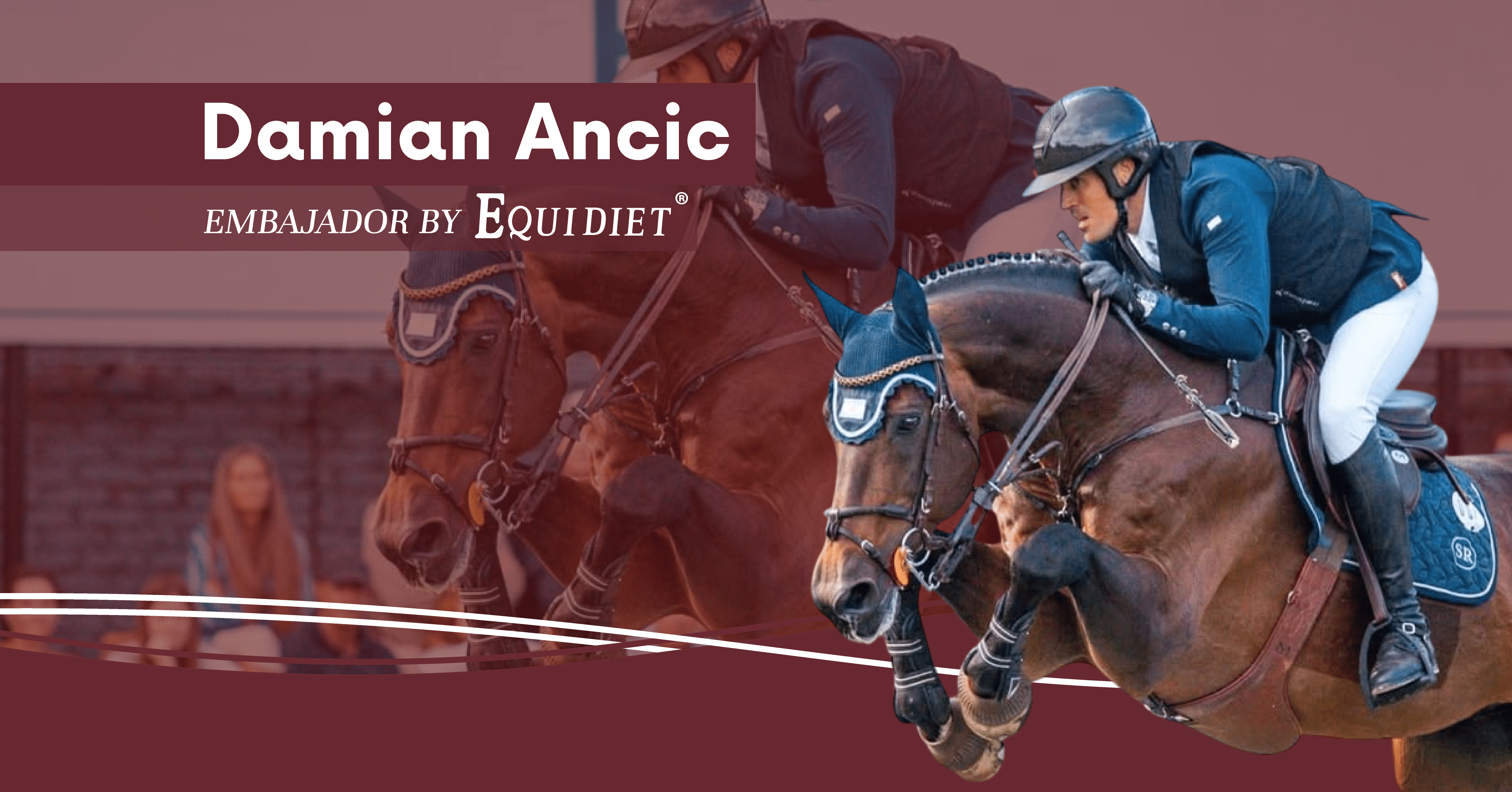 Damián Ancic: Tricampeón Nacional y nuevo Embajador Equidiet