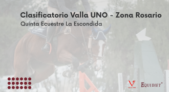 Más de 200 binomios en el Clasificatorio Valla UNO Zona Rosario
