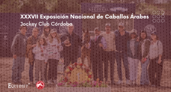 Equidiet presente en la XXXVII Exposición Nacional de Caballos Árabes